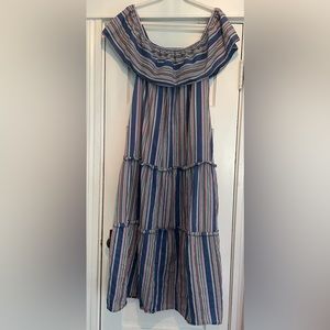 ASOS 100% Cotton Boho Midi Dress